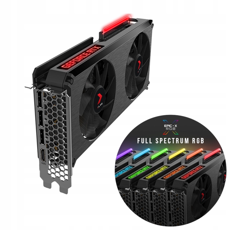 Купить Игровая карта PNY RTX 3060 Ti XLR8 REVEL EPIC-X: отзывы, фото, характеристики в интерне-магазине Aredi.ru