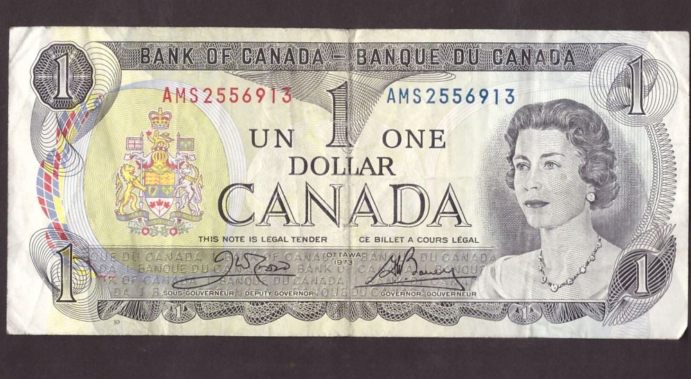 Kanada - Banknot - 1 Dolar 1973 rok