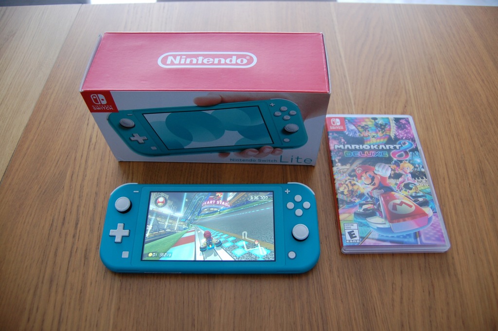 Купить Nintendo Switch Lite + Mariokart Deluxe 8 Описание игры: отзывы ...