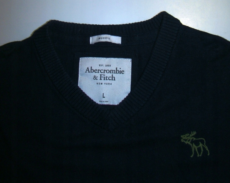 SWETER ABERCROMBIE & FITCH MUSCLE L NEW YORK