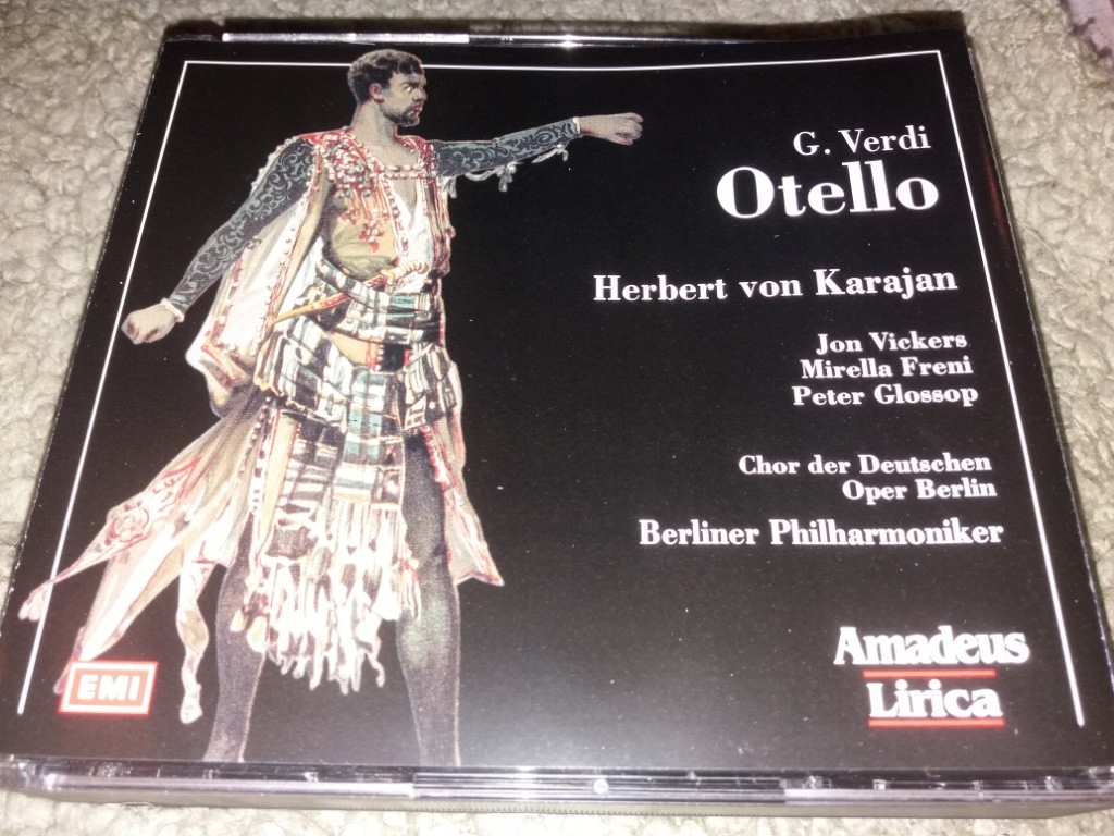 Verdi Otello - 2 cd. Herbert von Karajan Berliner