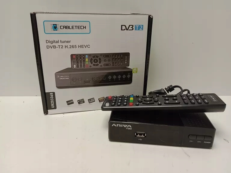 DEKODER DVBT CABLETECH DVB-T2