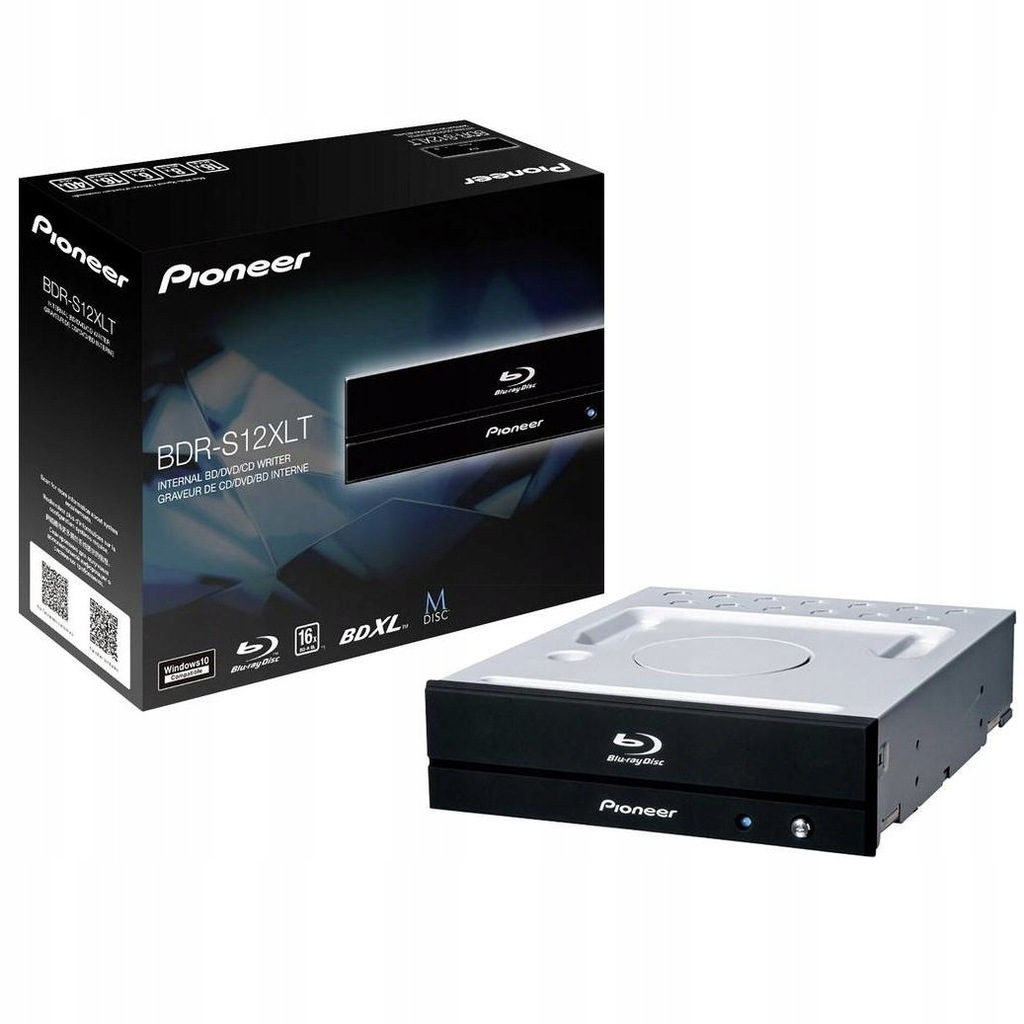 DVDRW Pioneer BDR-S12XLT BLU-RAY 16x SATA BOX