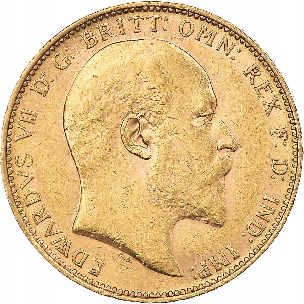 Moneta, Australia, Edward VII, Sovereign, 1905, Me