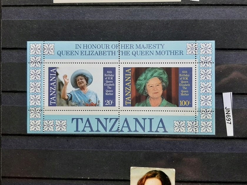 TANZANIA - RODZINA KRÓLEWSKA - BLOK - JN697 -LO