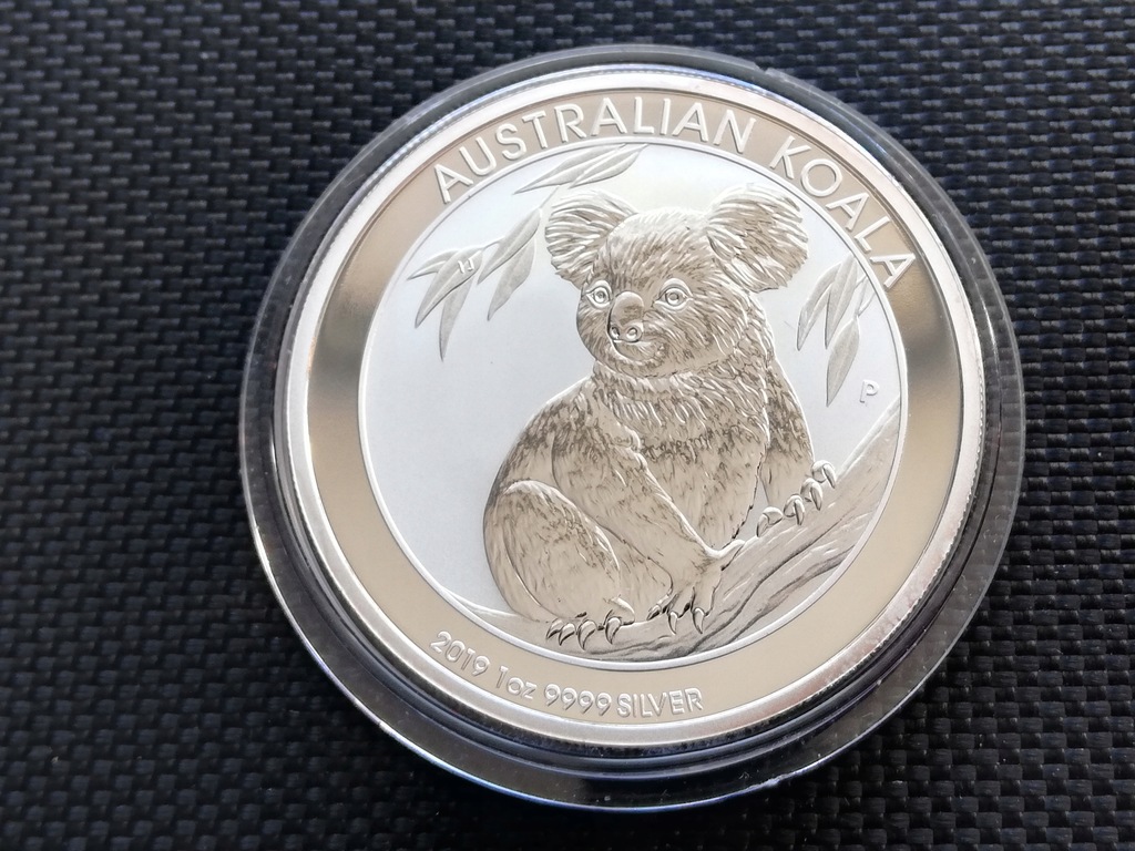 1$ Australia Koala 2019 Srebro 1 Oz Uncja Ag 9999