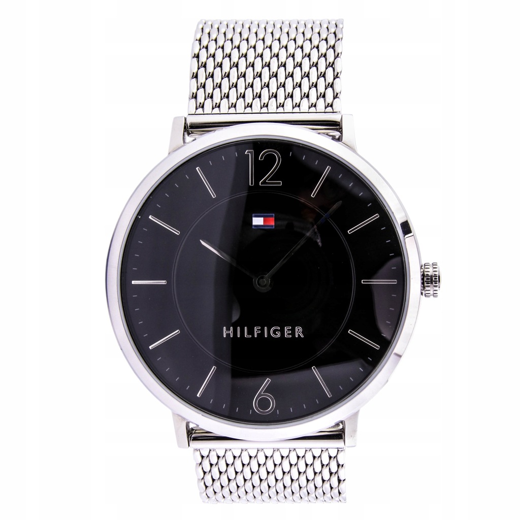 Zegarek TOMMY HILFIGER 1710355 męski srebrny