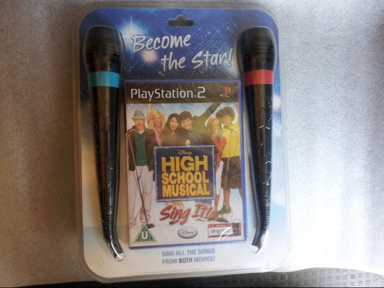 Nowe mikrofony + gra - SingStar Playstation 2 -PS2