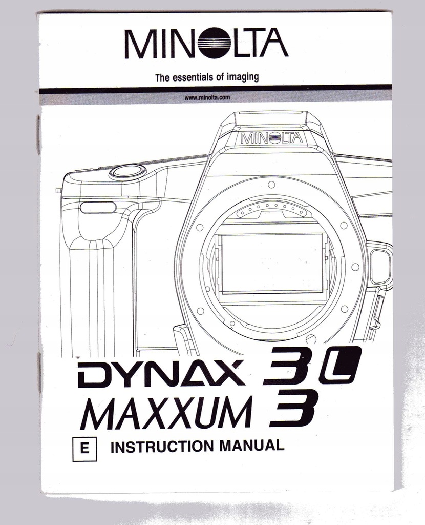 MINOLTA DYNAX 3 L MAXXUM 3 INSTRUKCJA