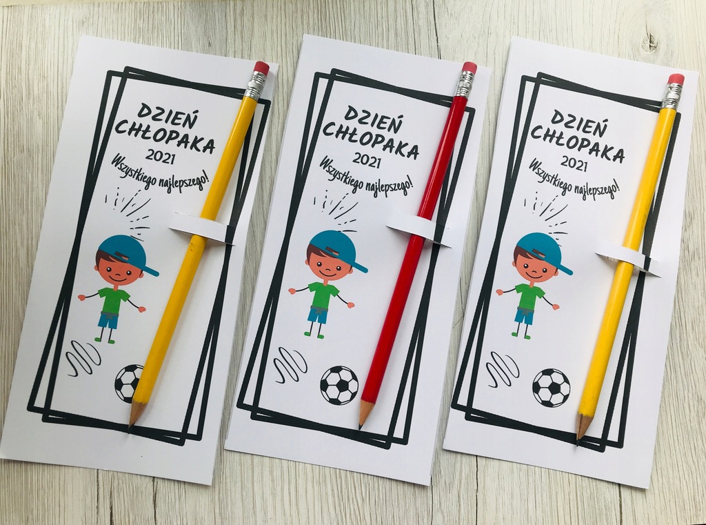 Prezent upominek na dzień chłopaka przedszkole