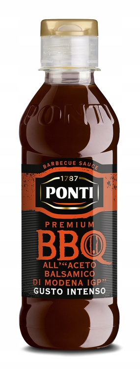 Ponti BBQ sos z octem balsamicznym z Modeny 250ml