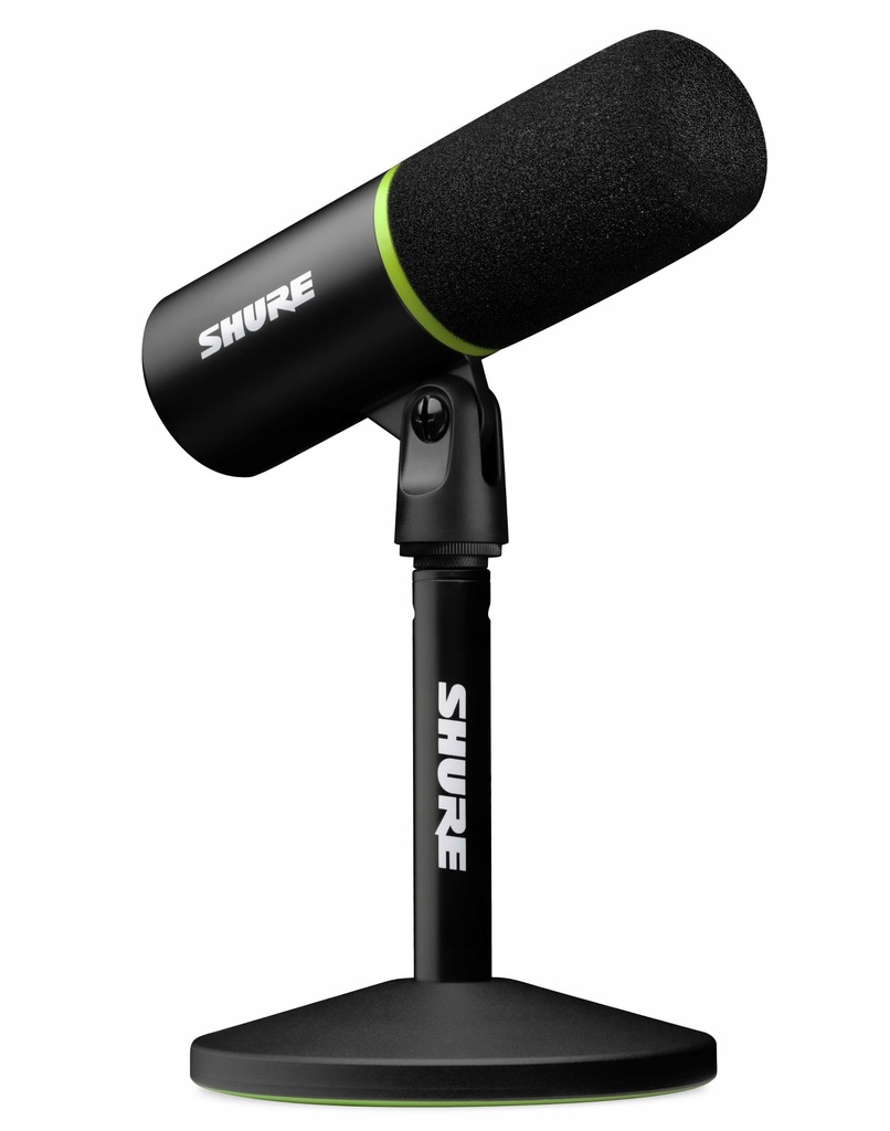 Shure MV6 - Mikrofon Dynamiczny USB-C - dla Graczy i Streamerów