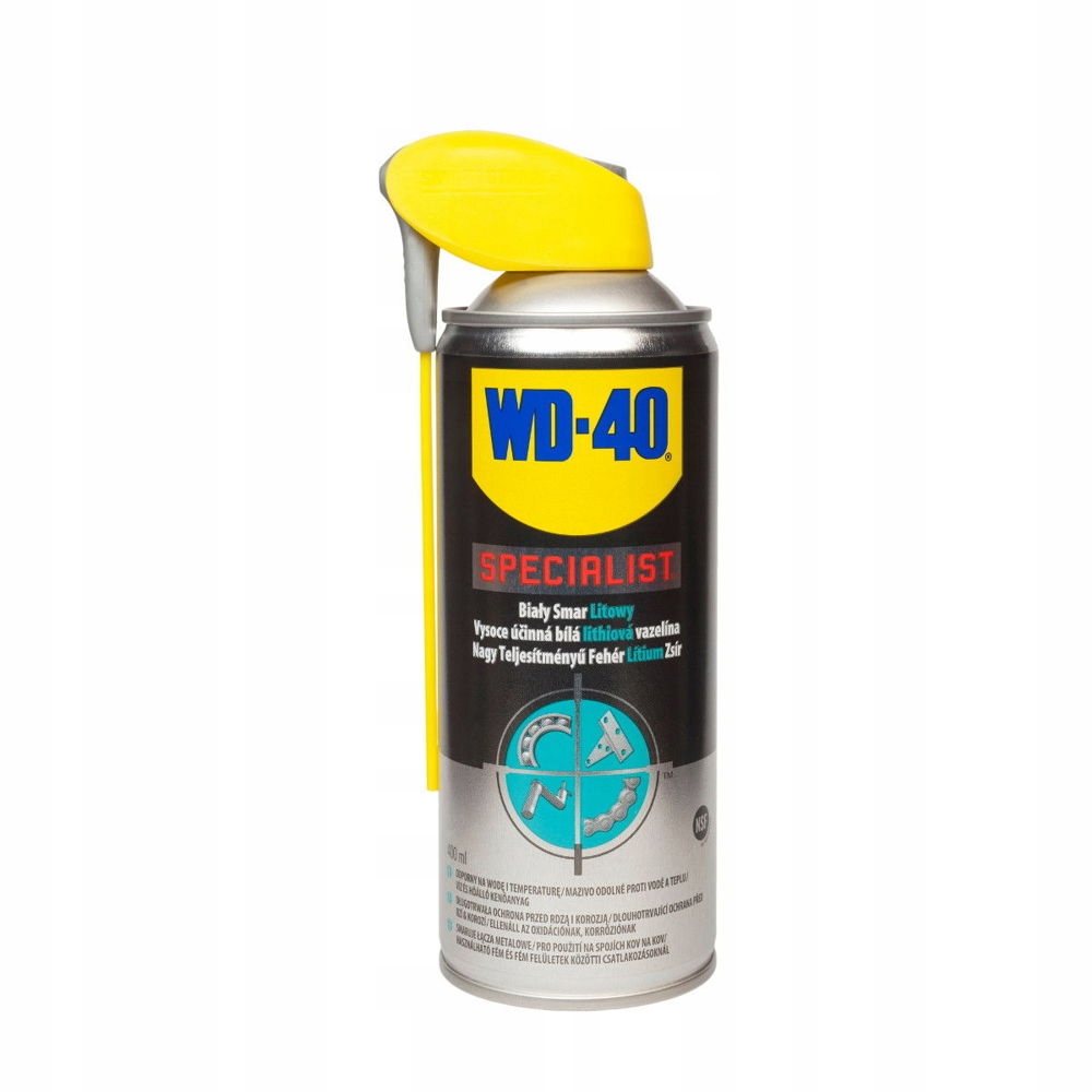 WD-40 SPECIALIST BIAŁY SMAR LITOWY WD40 400ml