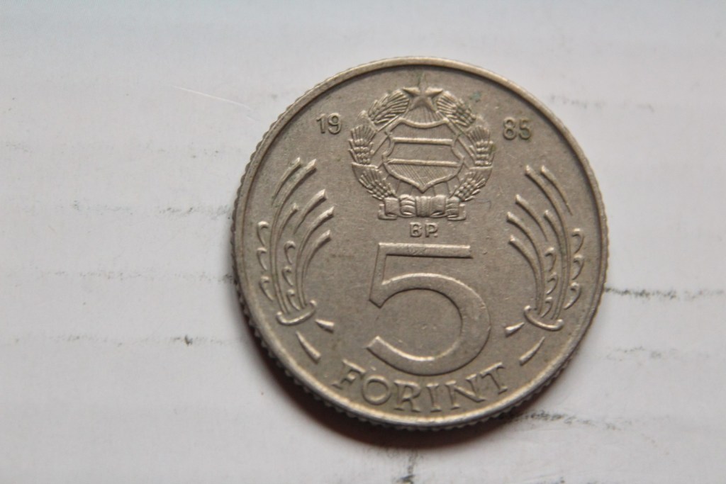 5 FORINT 1985 WĘGRY   - W317