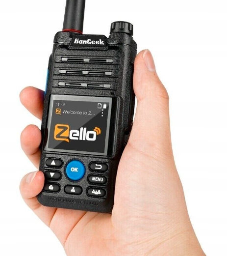 HamGeek Zello Walkie Talkie Wifi Bluetooth Radio sieciowe Krótkofalówka 4G