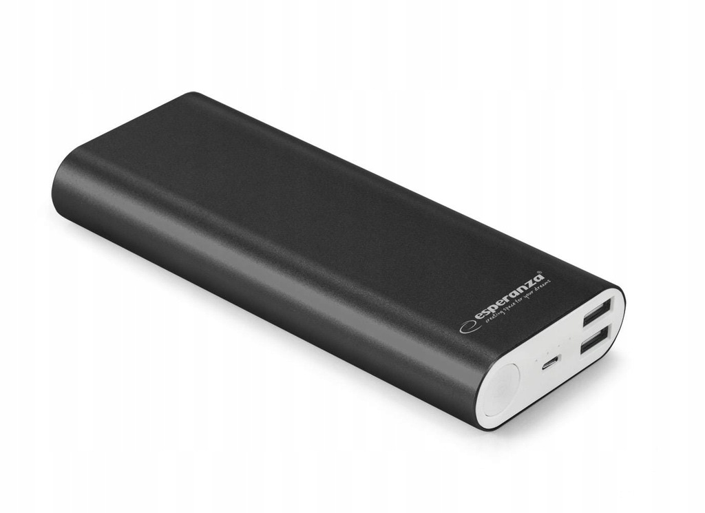 Powerbank Esperanza 10000mAh Proton czarny