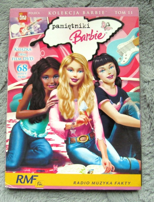 PAMIĘTNIKI BARBIE ********* KSIĄŻECZKA I PŁYTA DVD