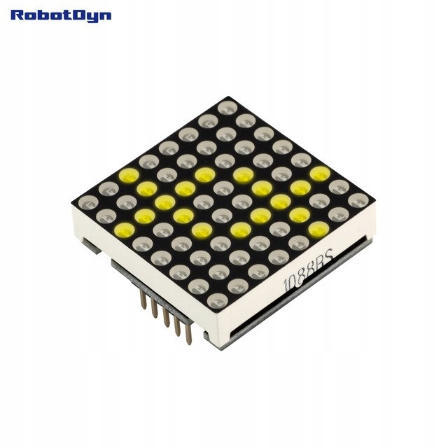 Moduł matrycy LED 8x8 Yellow RobotDyn