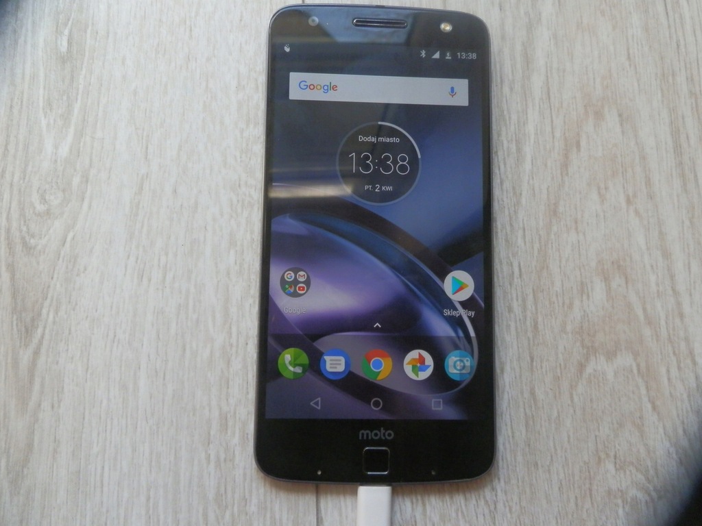 MOTOROLA MOTO Z XT1650 32GB BEZ SIM SPRAWNA ALE...