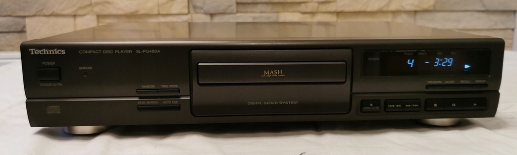 Odtwarzacz CD Technics SL-PG480A czarny