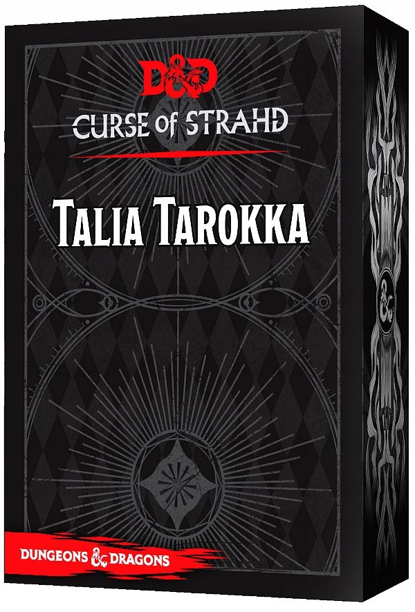 D&D 5.0 - karty KLĄTWA STRAHDA - TALIA TAROKKA