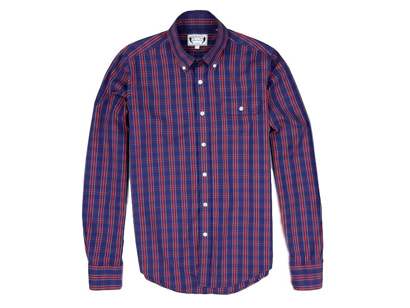 GANT KOSZULA BY MICHAEL BASTIAN W KRATĘ USA r M