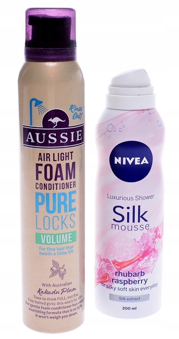 4717-24 ...NIVEA AUSSIE... p#s PIANKI DO WLOSOW