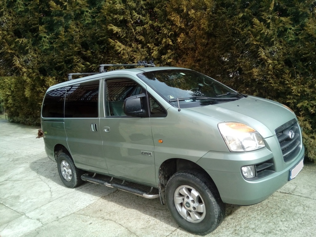 Hyundai H1 Starex 4x4 2.5 CRDI 2006, 7 osób unikat