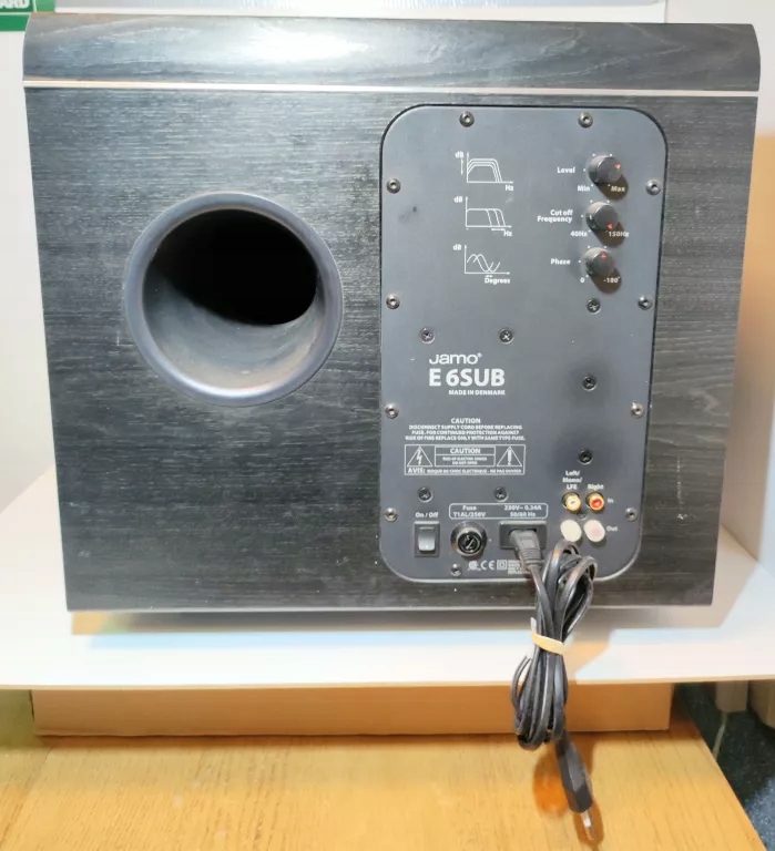 SUBWOOFER JAMO E6 OKAZJA! 12112165325 oficjalne archiwum Allegro