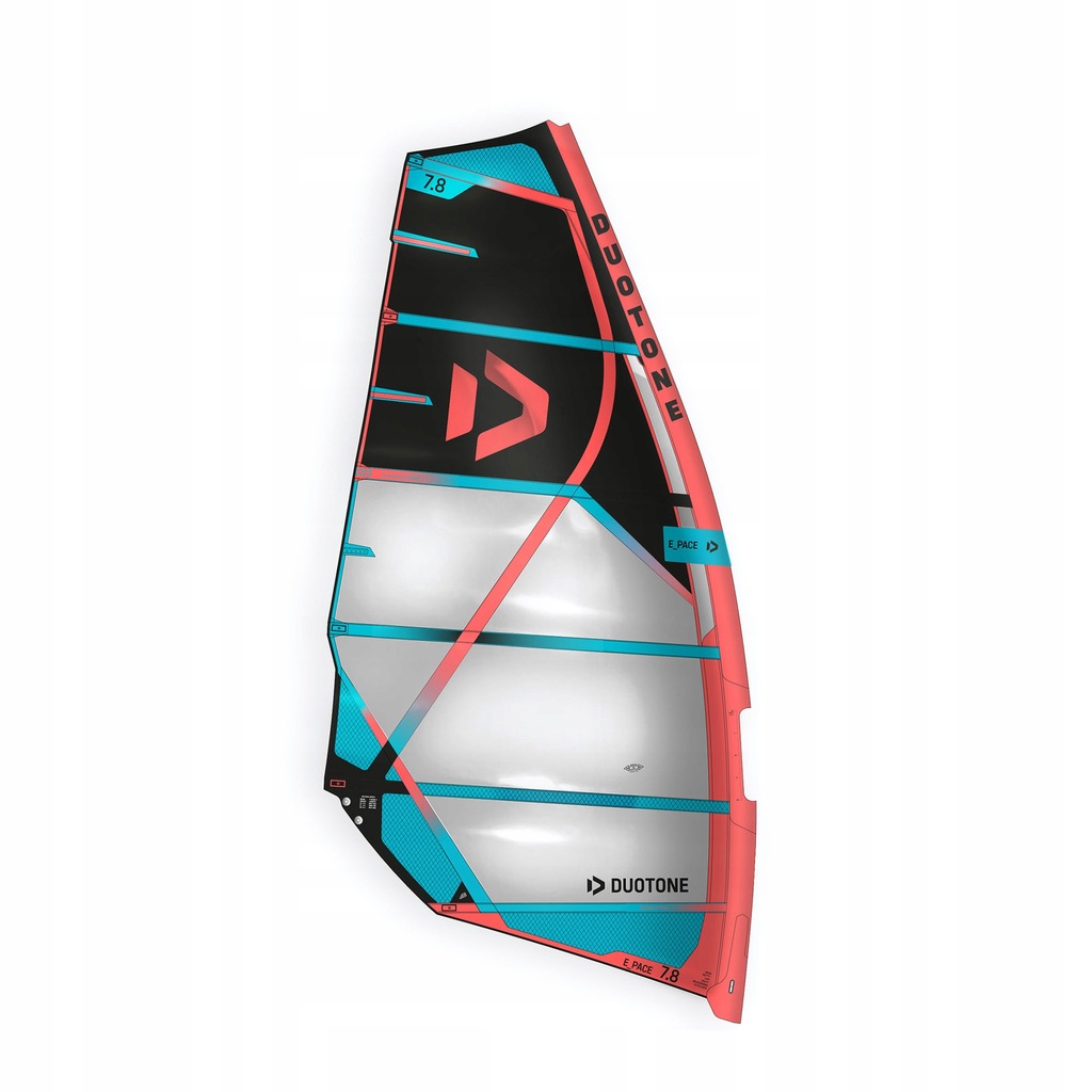 Żagiel do windsurfingu DUOTONE E_Pace black/turquoise 6.6