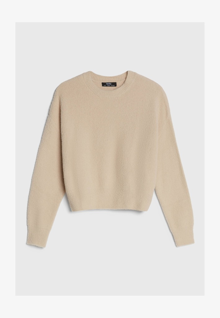 Sweter damski pluszowy Bershka M