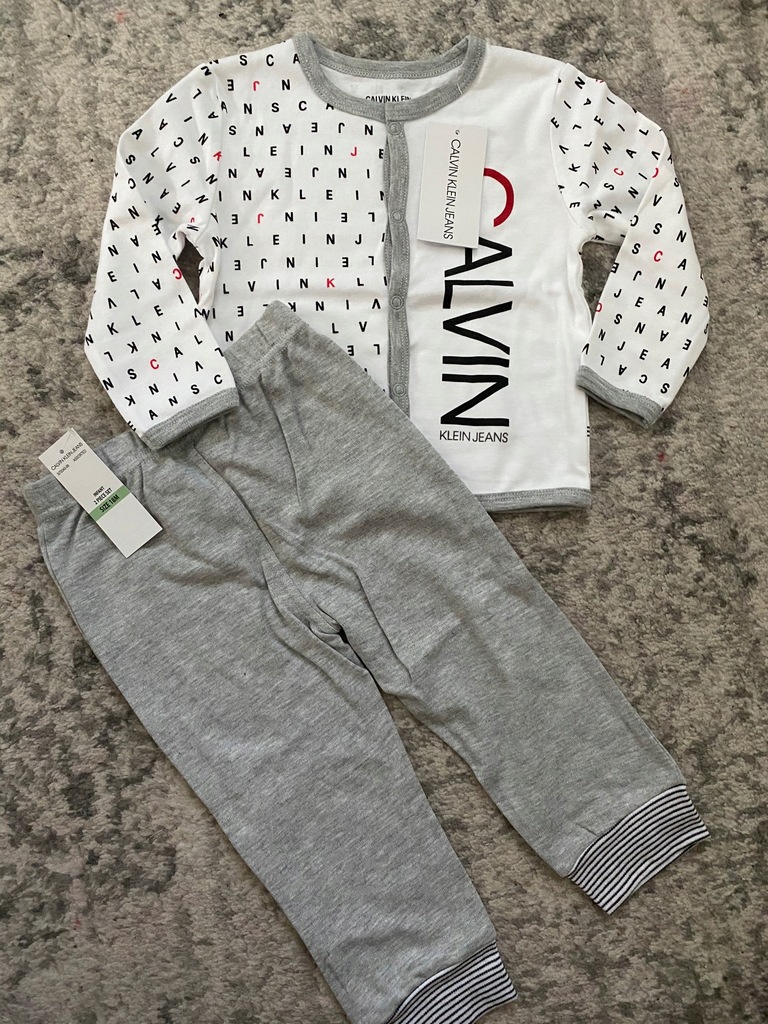 Calvin Klein komplet bluzka + spodnie 86 cm