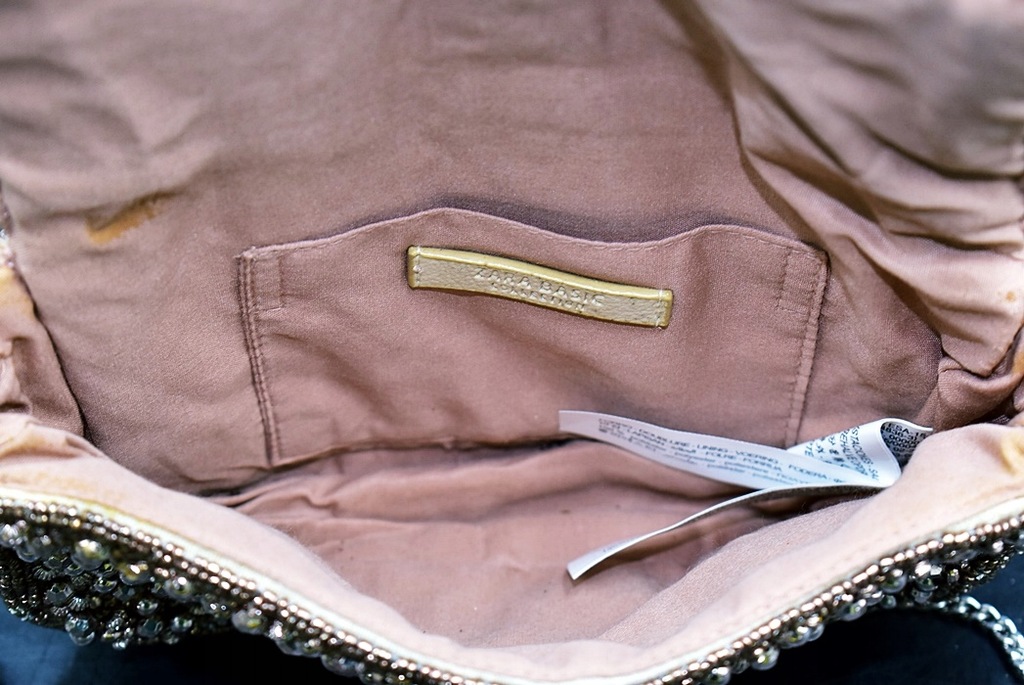 みか 5586-3 ZARA k#o TOREBKA WYKLADANA PERELKAMI