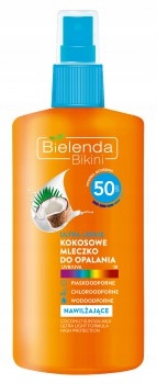 BIELENDA SUN MLECZKO DO OPALNIA SPF 50 kokosowe