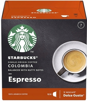 Kapsułki Dolce Gusto Starbucks COLOMBIA 12 szt.