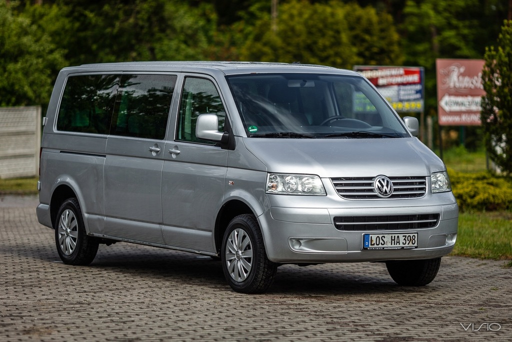 VW T5 CARAVELLE 2.5 TDI WEBASTO KLIMATRONIC 9-OSÓB