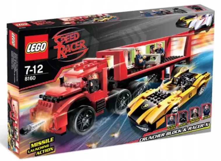 LEGO Speed Racers - CRUNCHER & RACER X 8160