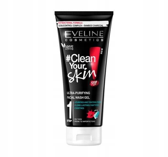 Eveline Oczyszczający żel do mycia twarzy 175ml