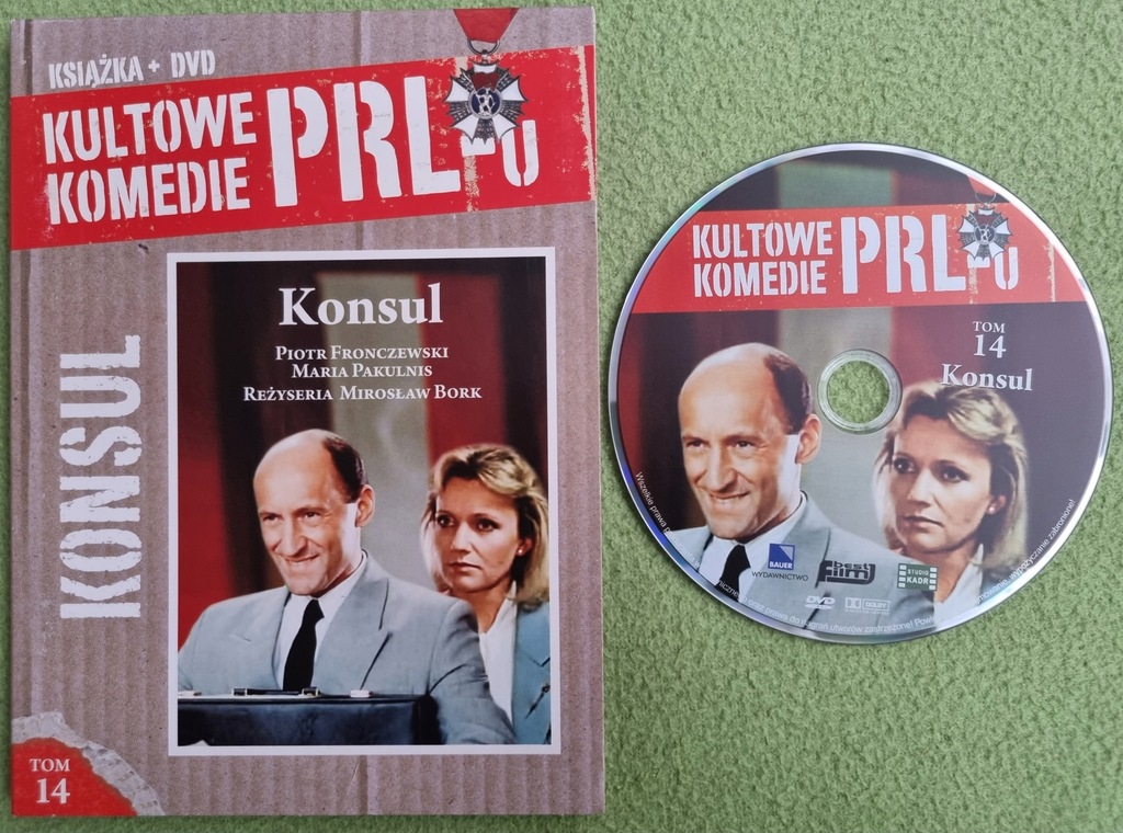 KONSUL DVD KSIĄŻKA + FILM FRONCZEWSKI PAKULNIS