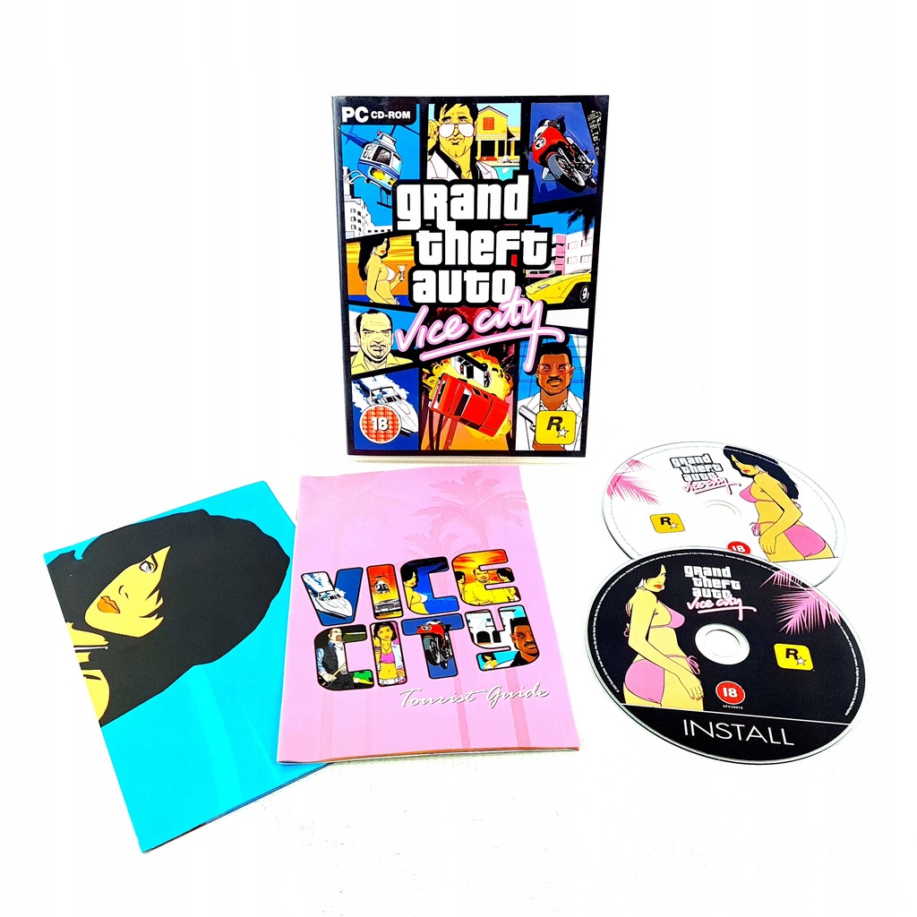 GRAND THEFT AUTO VICE CITY GTA VC PC ENG