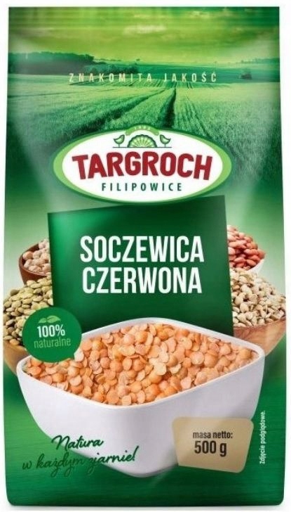 Targroch Soczewica czerwona 500 g