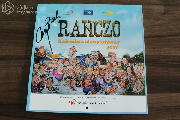 Kalendarz z karykaturami postaci serialu "RANCZO"