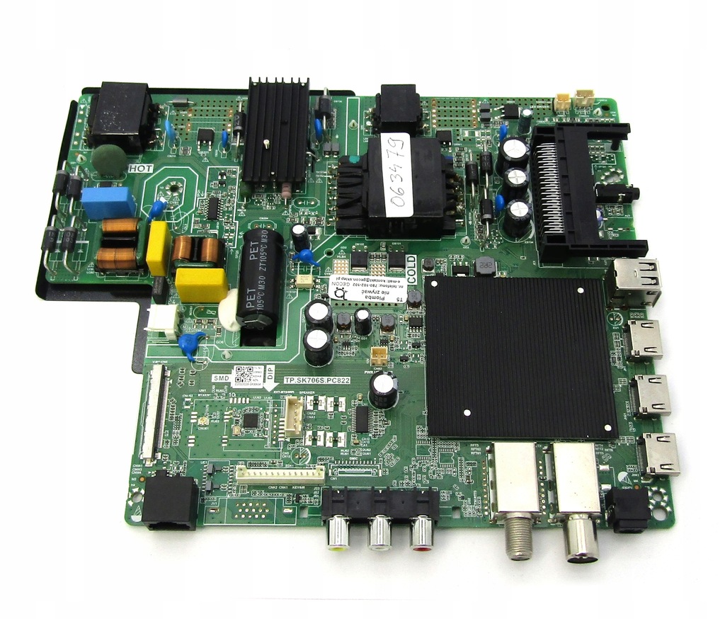 PŁYTA GŁÓWNA TP.SK706S.PC822 KIANO KE43M000538 - 12104243458 ...