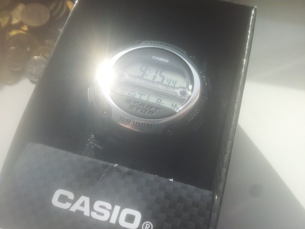 Zegarek CASIO W-756 z chronometrem