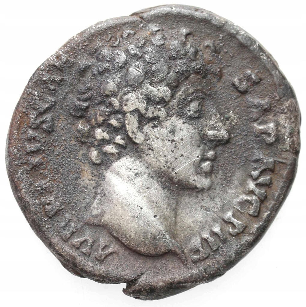 Cesarstwo Rzymskie, Marek Aureliusz (161–180). Denar 144, Rzym