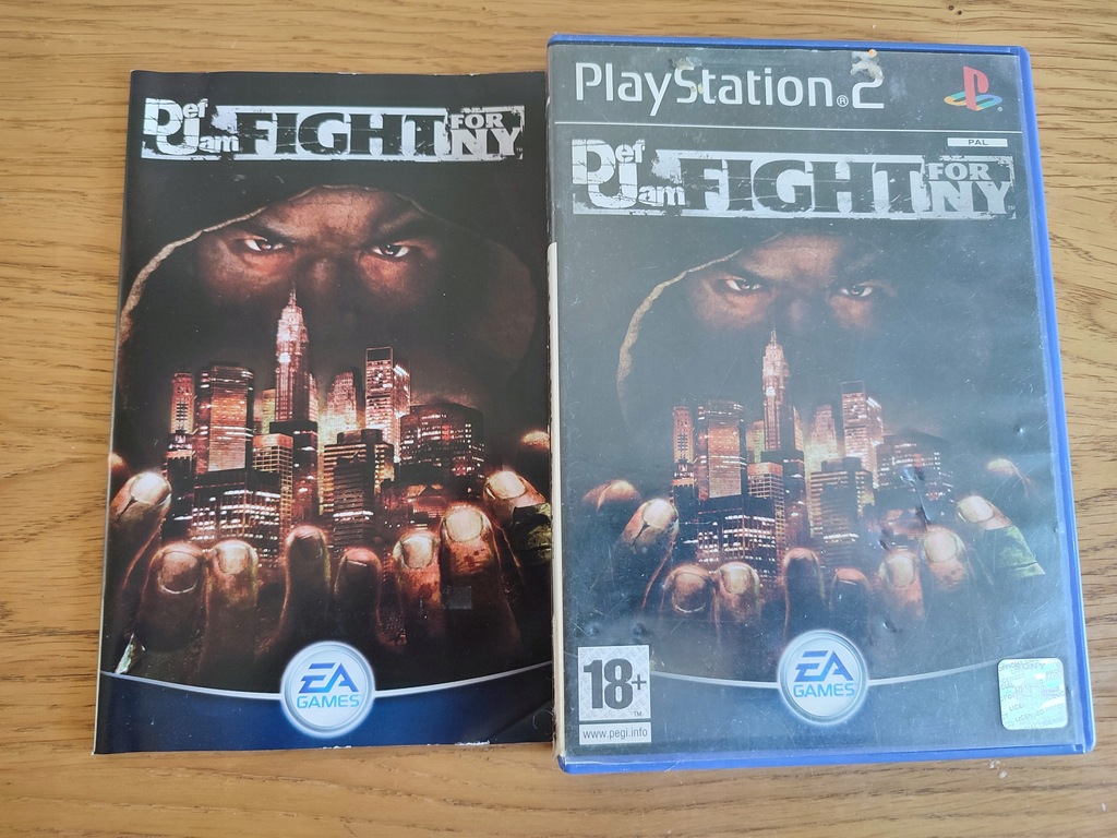 Def Jam Fight for NY Sony PlayStation 2 (PS2)