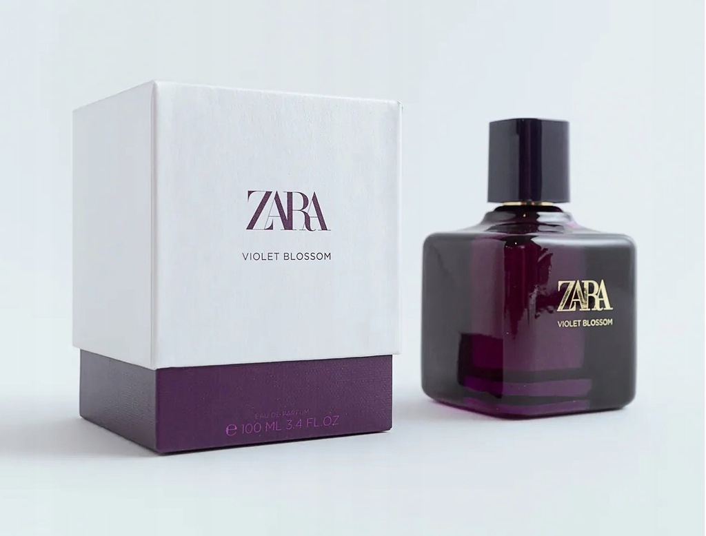 ZARA VIOLET BLOSSOM 100ml EAU DE PARFUM PERFUMY 8836273173 oficjalne archiwum Allegro