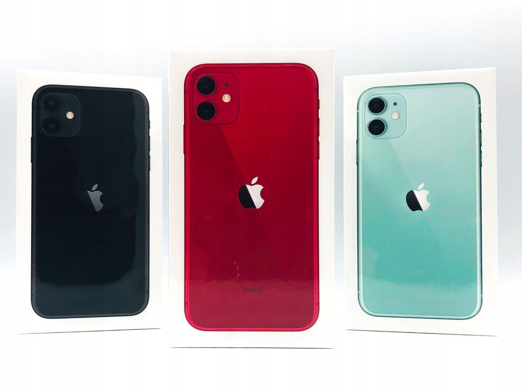 Apple iPhone 11 128gb czerwony red 3750zł od ręki