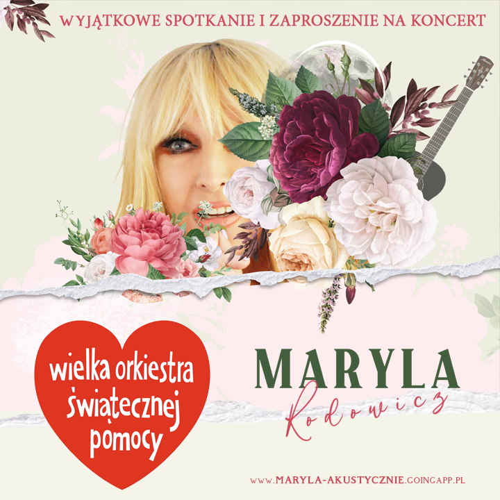 Maryla Rodowicz-spotkanie i zaproszenie na koncert