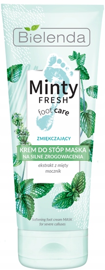 Bielenda MintyFresh zmiękczający krem-maska stopy